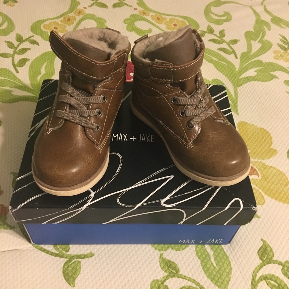 Max & Jake Toddler Boy Boots